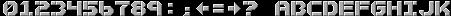 ID Bitmap Font 16x16x4colors